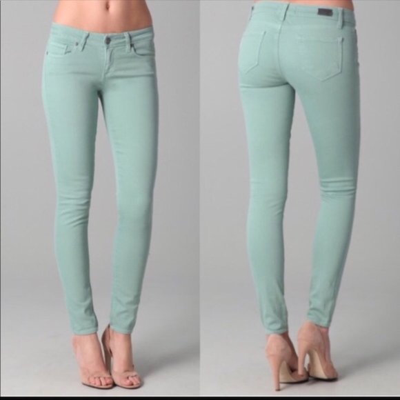 PAIGE Denim - Paige Mint Verdugo Skinny Ankle Jean